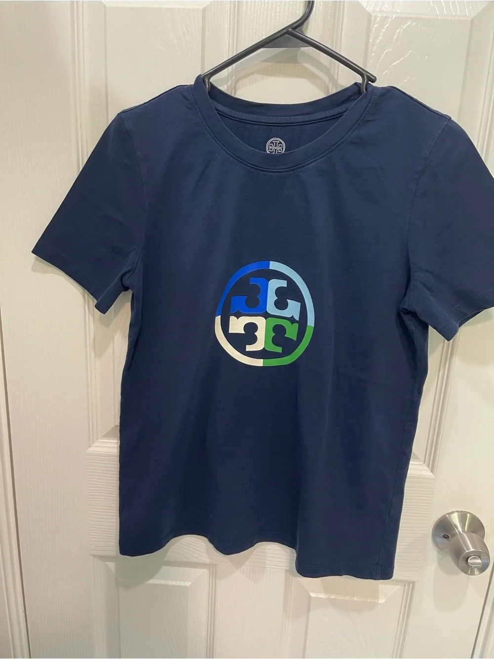 Tory Burch navy crew